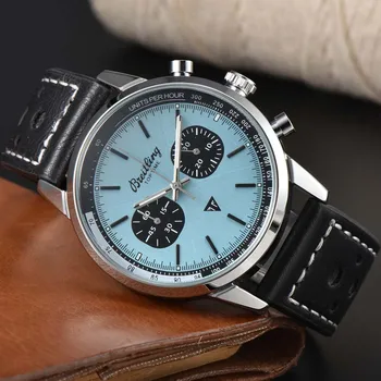 2023 Nové Breitling Hodinky Pre Pánske Luxusné Hornej Čas Štýl, Šport Automatický Dátum Náramkové hodinky Business Quartz Chronograf AAA Hodiny