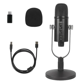 Chladič Podcast Zníženie Hluku Phoneset Profesionálny Live Káblového Mikrofónu, zvukový Pult, Zvuková Karta, USB Káble Počítača Recordin