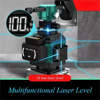 8/12/16 line 4D laser úrovni leveler self-vyrovnanie 360 horizontálne vertikálne kríž super strong blue laser leveler